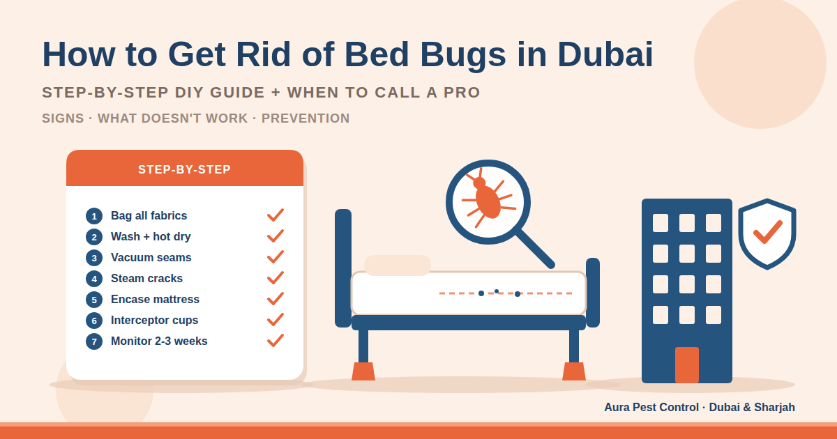 how to get rid of bed bugs dubai featured