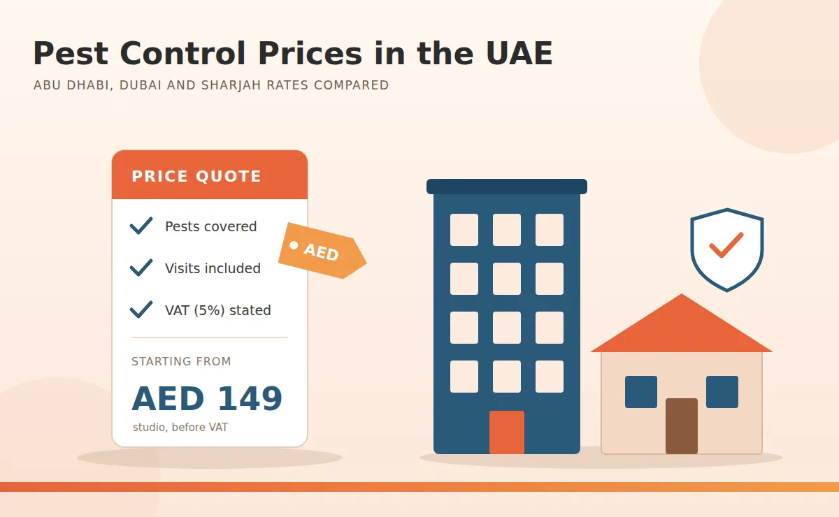 pest control price uae